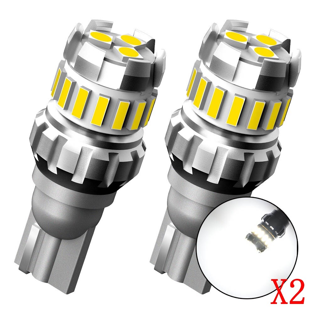 Super White LED 912 For Bulb Car Backup Reverse Light 921 T15 W16W Canbus 2Set