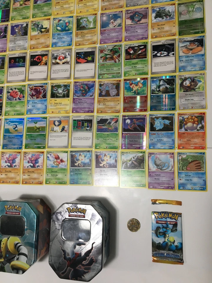 Colección Pokemon 2007-2008 Lote de 136 Cartas Serie Diamante y Perla Foto 4 de 4
