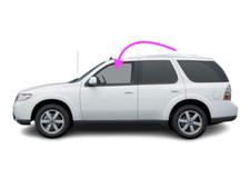 Fits: 2004-2009 GMC Envoy Denali 4D SUV Front Driver Left Side Door Window Glass