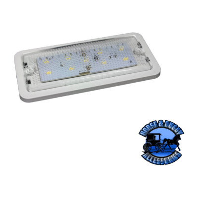 368 5.83 X2.80  LED Dome/ Interior Light, Rectangular, Multi-volt