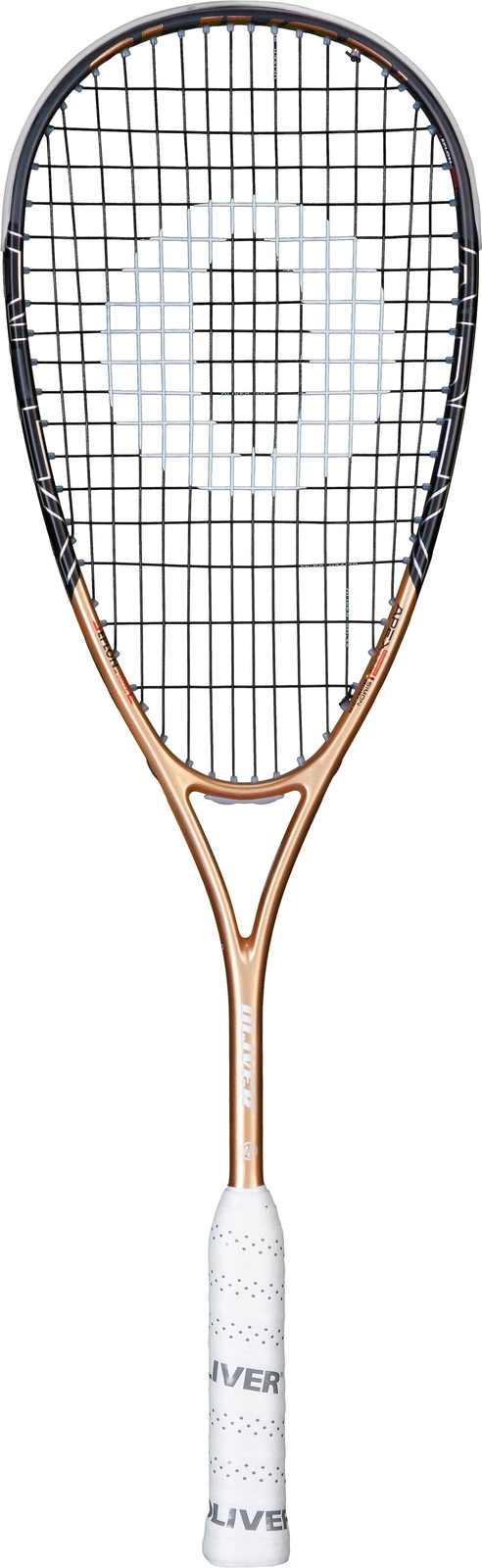 Универсальная ракетка Oliver Apex 320 с битой для сквоша Золотисто-черная с футляром 26090₽