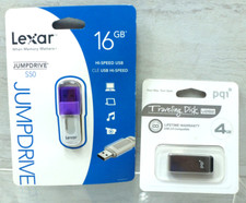 Lexar 16GB Hi-Speed USB Jumpdrive S50  4GB PQI USB Drive