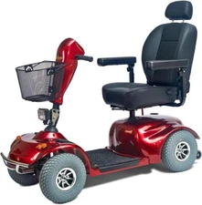 Golden Technologies Avenger 4 Wheel Scooter - Avenger - 4 Wheel Red - GA541