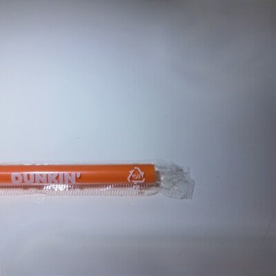 Ein Strohhalm aus Korea von Dunkin Donuts