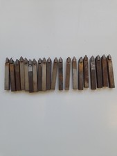 2x Drehling Dreheisen Gewinde Drehmeißel 60° 8X8X60mm DDR 29-42 HS 123 HSS