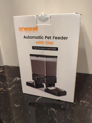 Oneisall Automatic Cat Feeder For Cats 20 cups/5L, Automatic
