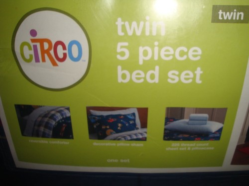 Circo Vintage Car Twin Comforter Sham Sheet Set Bed Set Racing Race Cars - Picture 5 of 5
