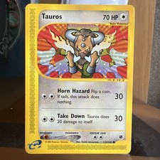 Tauros 133/165 Expedition Base Set Regular Common Pokémon Card on eBay