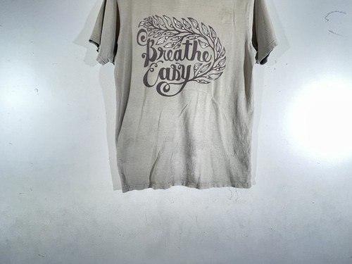 Camiseta Patagonia Verde Oliva Respiración Fácil Mangas Cortas Rasgadas Desgastadas Azotadas XS - Imagen 10 de 12