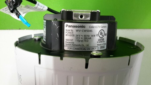 Panasonic WV-CW504S Color CCTV Security Camera WV-CW504 SD5 Super Dynamic - Picture 6 of 6