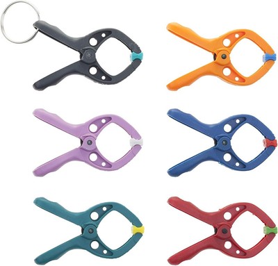 wolfcraft microfix Mini Spring Clamp Set, 7 pcs. I 3420000 I The miniature sprin