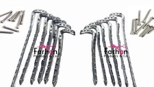 Locking Anterolateral Distals Tibias Plate 5,7 9 H & screws 128 pcs set SS 316L