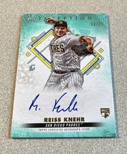 2022 Topps Inception RC Auto #BRES-RKN Reiss Knehr Padres /75