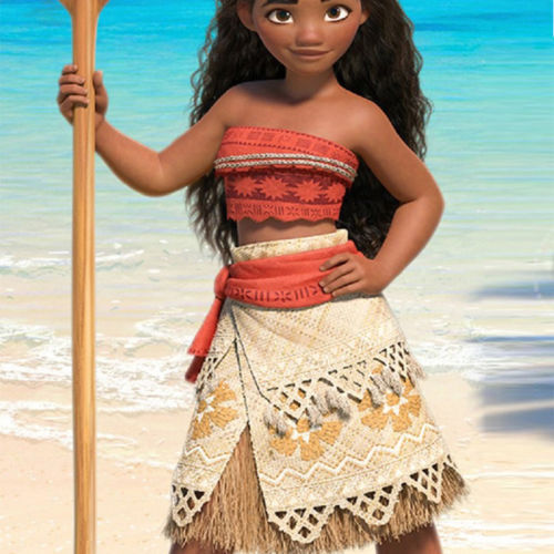 Moana Costume Disney Moana Dress Moana Outfit Girls Toddler Adult Moana  Cosplay Moana Princess Dress up Princess Halloween Costume 