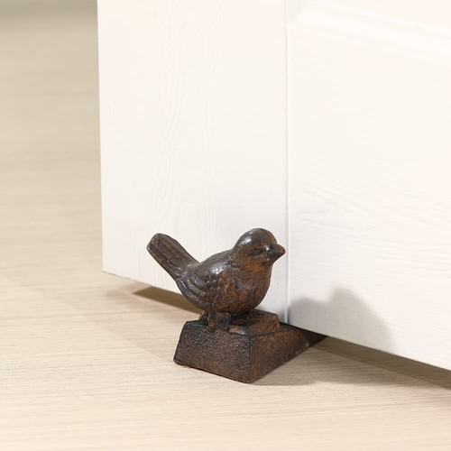 2PCS Bird Door Stop Cute Door Wedge Stopper Brown - 第 5/6 張圖片
