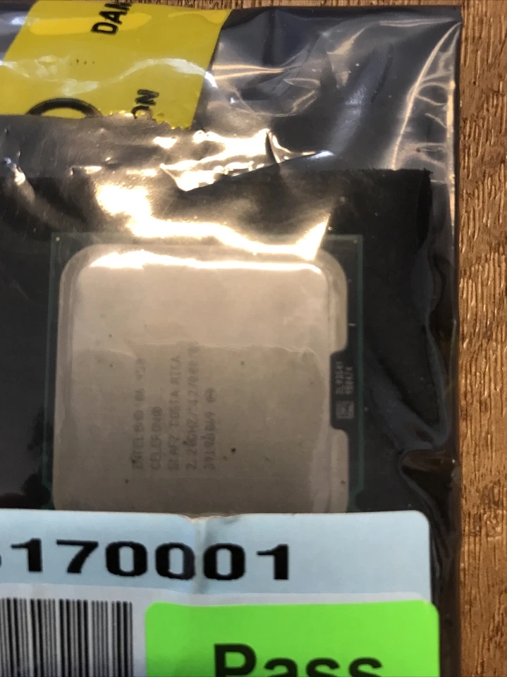 Intel Celeron 450 Processor CPU HP 444952-003 2.20GHZ SLAFZ New Sealed - Image 2 of 2