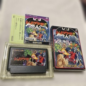 RED ARREMER II 2 Gargoyle's Quest Famicom NES CAP-1L Nintendo Capcom Japan USED