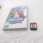 Super Mario Bros. Wonder Nintendo Switch Open Box New 2023 platform