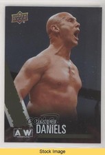 2021 AEW All Elite Wrestling Rainbow Foil Christopher Daniels #44 READ 3n2