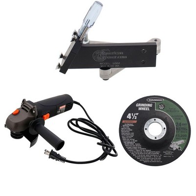 All American Sharpener 5002 Kit with Grinder for Standard Mower Blades