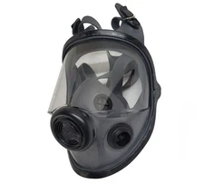 Honeywell North H-6105 5400 54001 Full-Face Respirator Gas Mask ~ Med/Large