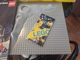 Lego 483 Alpha-1 Rocket Base Classic Space w/Box & Instructions INCOMPLETE