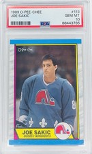 1989 O-PEE-CHEE #113 JOE SAKIC ROOKIE RC PSA 10
