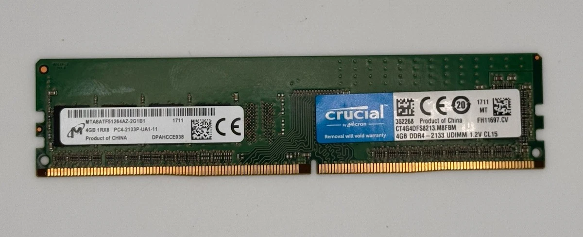 4GB DDR4-2133 Computer RAM | Updated Oct 2026