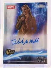2025 Topps Chrome Marvel Studios Deborah Ann Woll Certified Autograph