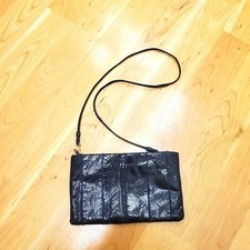 Vintage Snakeskin Bag Clemente Shoulder Crossbody Purse Clutch