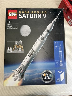 LEGO Ideas: Lego NASA Apollo Saturn V (92176) (OPEN AND PARTIALLY BUILT)
