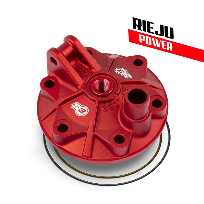 Culasse S3 orange avec dômes pour un refroidissement moteur optimal