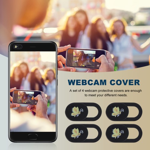 4 Pcs Sichtschutz Kameraabdeckungen Für Mobiltelefone Webcam-Abdeckungen - 第 12/12 張圖片