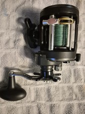 Penn Warfare 20LWLH Multiplier Fishing Reel ,left Hand ,used