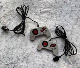 Nintendo 1988 NES Max Turbo Video Game Controller OEM Model NES-027 Set of 2
