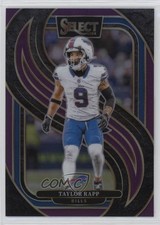 2024 Panini Select Premier Level Purple Prizm 51/75 Taylor Rapp #195 1oa8