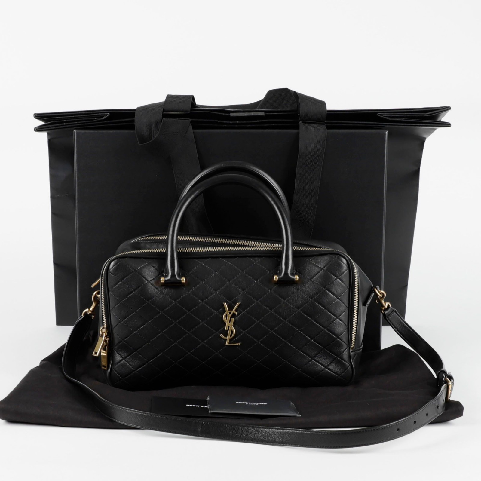 Borsa a tracolla Saint Laurent trapuntata 766785 137668276