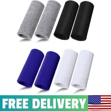 8 Pieces 6 Inch Wrist Sweatband Sports Wristbands
