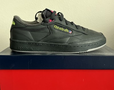 Reebok Club C 85 Vintage Men's Black Shoes Sneakers 100201173