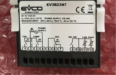 1Pc For Evco Temperature Controller EVK213N2 New cx