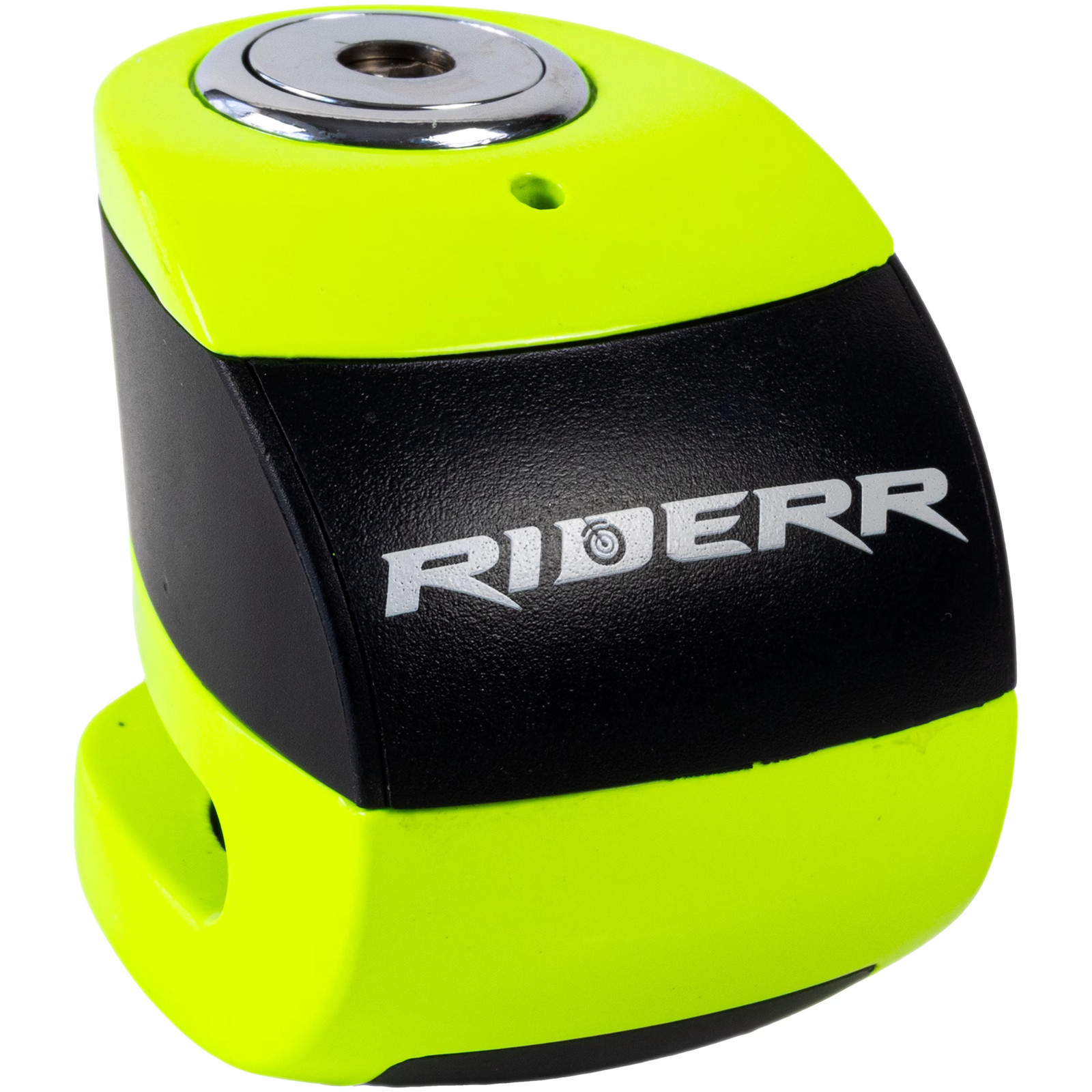 Riderr RT6 Motorcycle Motorbike Security Alarm Disc Lock - Fluo Green