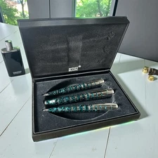 Montblanc George Bernard Shaw Writers Ed 3 Piece Set Fountain. Nib size-M. 