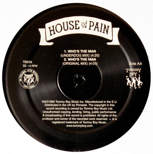 House Of Pain - Shamrocks And Shenanigans / Who's The Man (VINYL) - Picture 4 of 7