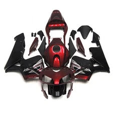ABS Bodywork For Honda 2003 2004 CBR600RR F5 03 04 Fairing Kit Red Black