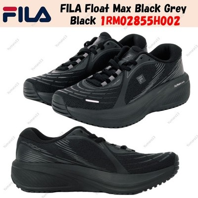 FILA Float Max Black Grey Black 1RM02855H002 Men's Size
