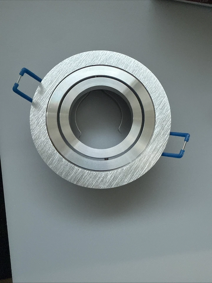 LC Light Einbaustrahler Rund Rahmen Alu Bicolor Doppelring Einbau-Spot Ø92mm - Bild 4 von 4