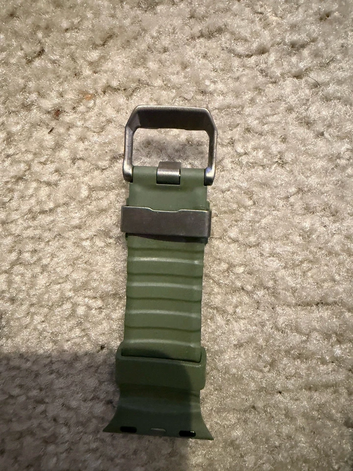 Reloj Apple NOMAD Rocky Point Ultra Banda 46 mm - Verde Bosque Foto 4 de 4