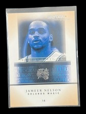 Jameer Nelson 2004-05 Skybox Autographics FUTURE SIGNS RC #18 of 20 FS Magic