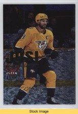 2023-24 Upper Deck Fleer Ultra Patterned Foilboard Roman Josi #4 READ 0k70