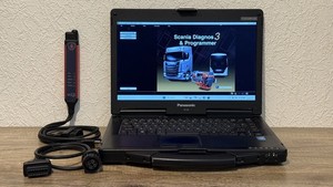 Scania MARINE/INDUSTRIAL Level Diagnostic Toughbook Cf 53 Sdp3 2.67 ,Vci3 